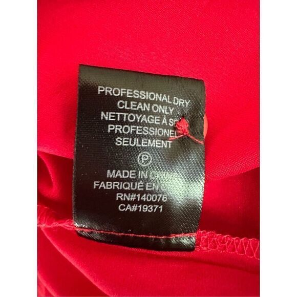Generation Love 95% Silk Crissy Blouse in Red Size XL - Picture 10 of 12